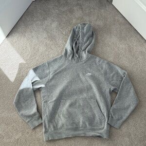 Nike Heather Gray Pullover Hoodie